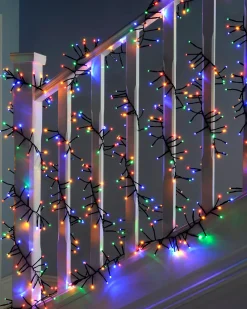 WeRChristmas 180 Chasing Cluster Light String, Multi-Coloured^ Cluster Lights