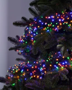 WeRChristmas 180 Chasing Cluster Light String, Multi-Coloured^ Cluster Lights