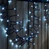 WeRChristmas 240 Chasing Cluster Light String, Bright White^ Cluster Lights|Tree Lights
