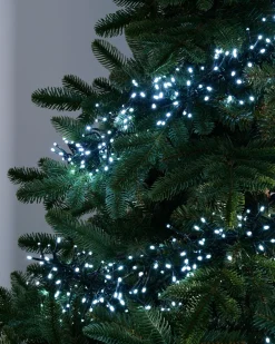 WeRChristmas 240 Chasing Cluster Light String, Bright White^ Cluster Lights|Tree Lights