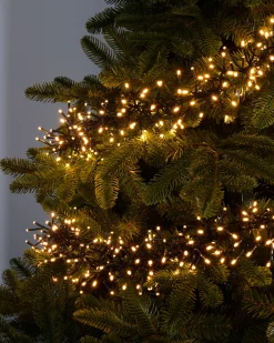 WeRChristmas 400 Chasing Cluster Light String, Warm White^ Cluster Lights