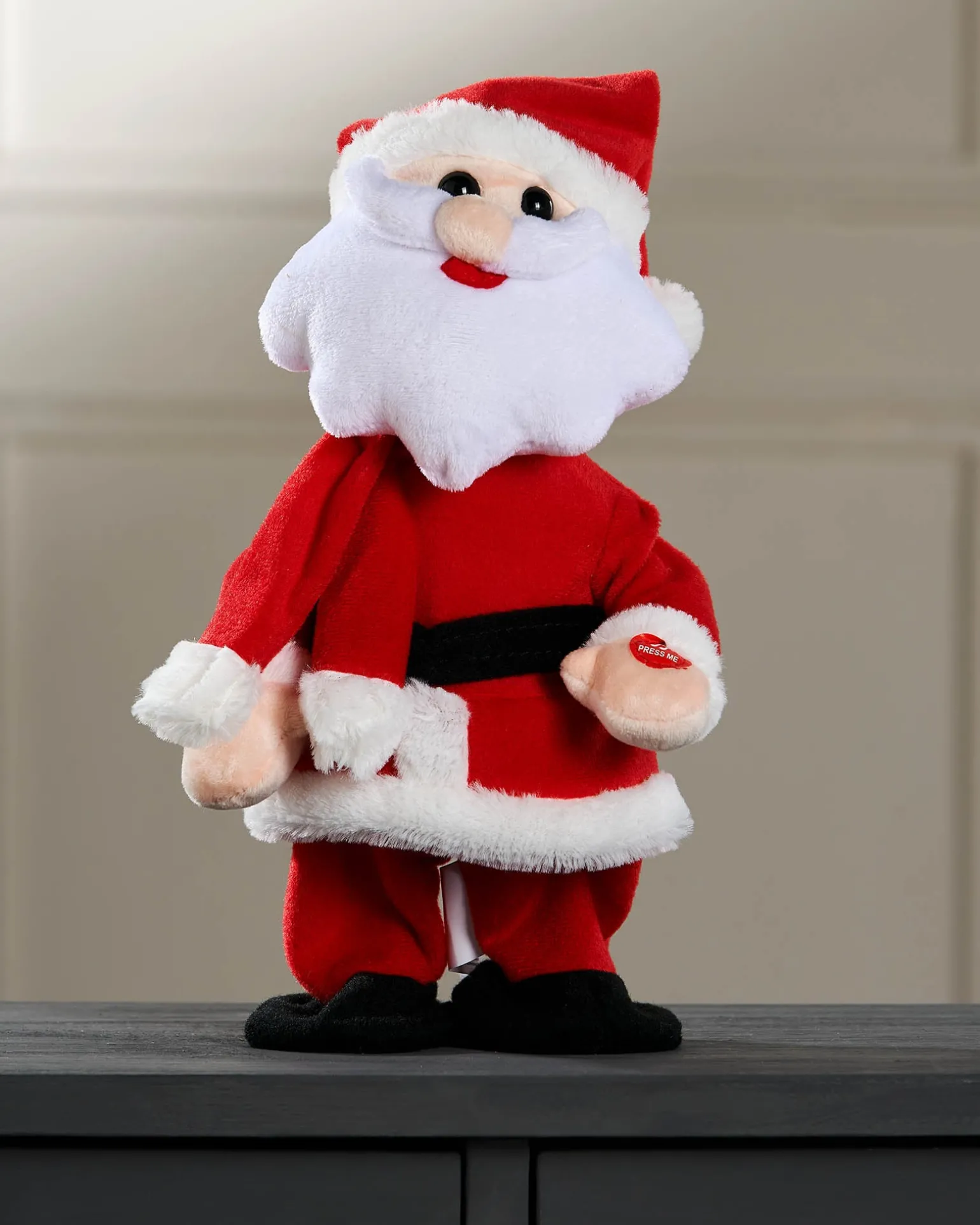 WeRChristmas 30 Cm Walking/Dancing And Singing Christmas Decoration, Santa^ Novelty|Figurines