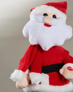 WeRChristmas 30 Cm Walking/Dancing And Singing Christmas Decoration, Santa^ Novelty|Figurines