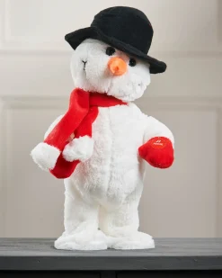 WeRChristmas 30 Cm Walking/Dancing And Singing Christmas Decoration, Snowman^ Novelty|Figurines