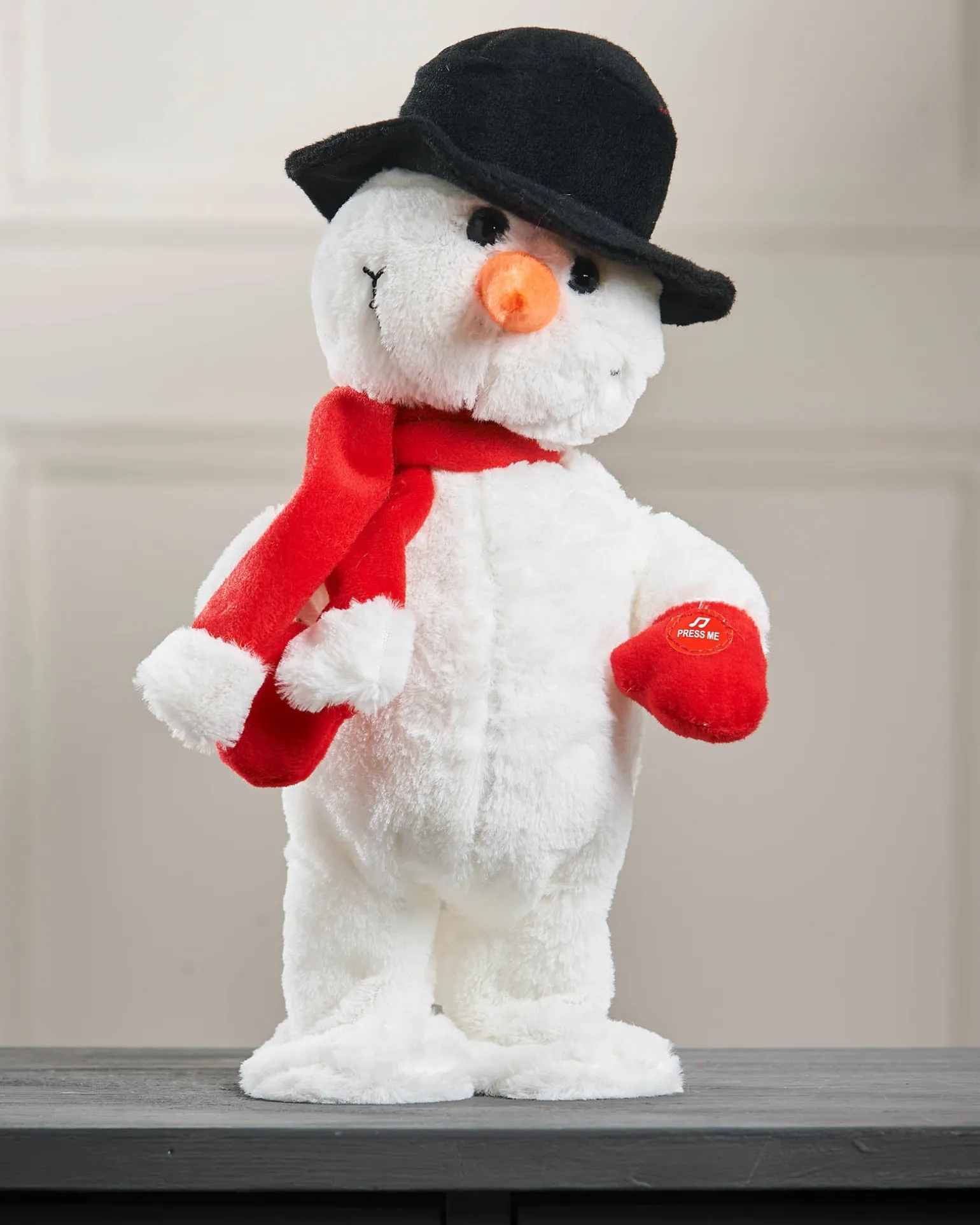 WeRChristmas 30 Cm Walking/Dancing And Singing Christmas Decoration, Snowman^ Novelty|Figurines