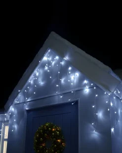WeRChristmas 360 Icicle LED Light String, Bright White, 8.8 M^ Icicle Lights