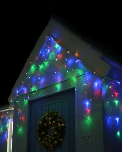 WeRChristmas 360 Icicle LED Light String, Multi-Coloured, 8.8 M^ Icicle Lights