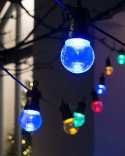 WeRChristmas 20 LED Connectable Festoon Light String, Multi-Colour, 7.7 M^ Connectable Lights|Festoon Lights