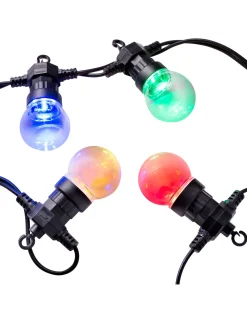 WeRChristmas 20 LED Connectable Festoon Light String, Multi-Colour, 7.7 M^ Connectable Lights|Festoon Lights