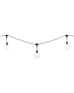 WeRChristmas 10 LED Transparent Festoon Light String, Warm White, 4.5 M^ Festoon Lights