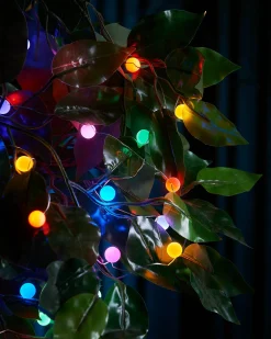 WeRChristmas 80 Pastel Multi-Coloured Micro LED Berry Lights, 6 M^ Fairy Lights|Tree Lights