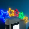 WeRChristmas 5 Star Rope Light Silhouette, 190 Cm^ Festive Star, Snowflake & Sign Lights