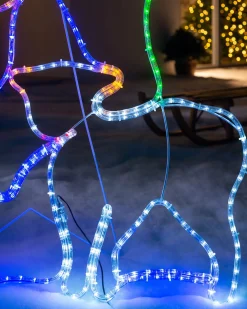 WeRChristmas 2 Wise Men Rope Light Silhouette, 152 Cm^ Christmas Characters