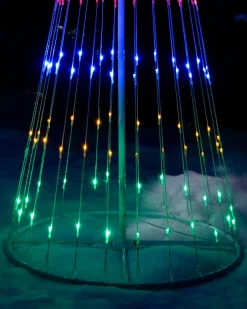 WeRChristmas Animated Flashing Pop-Up Christmas Tree, 190 Cm^ Tree Silhouettes