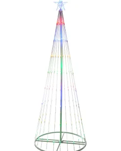 WeRChristmas Animated Flashing Pop-Up Christmas Tree, 190 Cm^ Tree Silhouettes