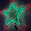 WeRChristmas Animated Flashing Star Rope Light Silhouette, 72 Cm^ Festive Star, Snowflake & Sign Lights