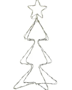WeRChristmas Animated Multi-Function Christmas Tree Silhouette, 80 Cm^ Tree Silhouettes