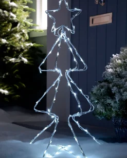 WeRChristmas Animated Multi-Function Christmas Tree Silhouette, 80 Cm^ Tree Silhouettes