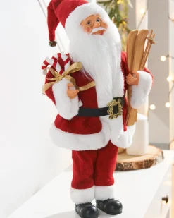 WeRChristmas Animated Musical Standing Santa Figurine, 45 Cm^ Novelty|Figurines