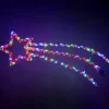 WeRChristmas Animated Shooting Star LED Rope Lights Silhouette With Speed Controller, 90 Cm - Large^ Festive Star, Snowflake & Sign Lights