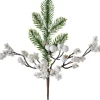 WeRChristmas Artificial Berries Pick, White, 31 Cm^ Flowers & Foliage|Flowers & Foliage