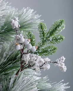 WeRChristmas Artificial Berries Pick, White, 31 Cm^ Flowers & Foliage|Flowers & Foliage