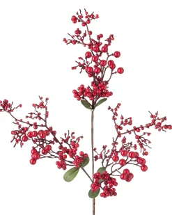 WeRChristmas Artificial Berries Tree Pick, Red, 62 Cm^ Flowers & Foliage|Flowers & Foliage