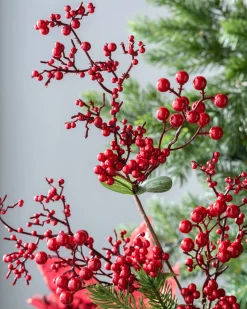 WeRChristmas Artificial Berries Tree Pick, Red, 62 Cm^ Flowers & Foliage|Flowers & Foliage