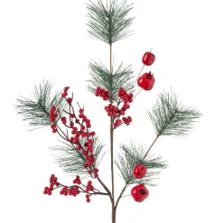 WeRChristmas Artificial Berries Tree Pick, Red, 66 Cm^ Flowers & Foliage|Flowers & Foliage