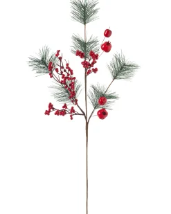 WeRChristmas Artificial Berries Tree Pick, Red, 66 Cm^ Flowers & Foliage|Flowers & Foliage