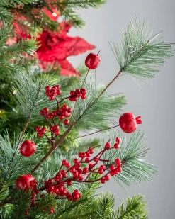 WeRChristmas Artificial Berries Tree Pick, Red, 66 Cm^ Flowers & Foliage|Flowers & Foliage