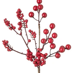 WeRChristmas Artificial Berries Tree Pick, Red, 30 Cm^ Flowers & Foliage|Flowers & Foliage