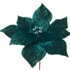 WeRChristmas Artificial Emerald Poinsettia Flower, 30 Cm^ Flowers & Foliage|Flowers & Foliage