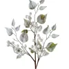 WeRChristmas Artificial Frosted Berries Pick, White, 25 Cm^ Flowers & Foliage|Flowers & Foliage