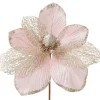 WeRChristmas Artificial Magnolia Flower, Pink, 24 Cm^ Flowers & Foliage|Flowers & Foliage