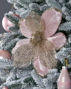 WeRChristmas Artificial Magnolia Flower, Pink, 24 Cm^ Flowers & Foliage|Flowers & Foliage
