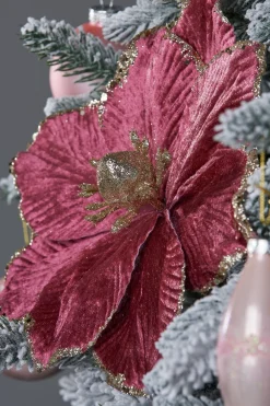 WeRChristmas Artificial Magnolia Flower, Pink, 26 Cm^ Flowers & Foliage|Flowers & Foliage