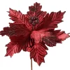 WeRChristmas Artificial Poinsettia Flower, Red, 26 Cm^ Flowers & Foliage|Flowers & Foliage
