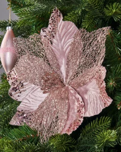 WeRChristmas Artificial Poinsettia Flower, Pink, 30 Cm^ Flowers & Foliage|Flowers & Foliage