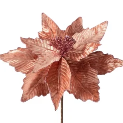 WeRChristmas Artificial Poinsettia Flower, Pink, 32 Cm^ Flowers & Foliage|Flowers & Foliage