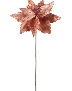 WeRChristmas Artificial Poinsettia Flower, Pink, 32 Cm^ Flowers & Foliage|Flowers & Foliage