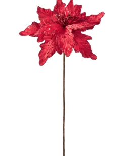 WeRChristmas Artificial Poinsettia Flower, Red, 30 Cm^ Flowers & Foliage|Flowers & Foliage