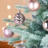 WeRChristmas Baby Pink Shatterproof Baubles, 50 Pack, 6 Cm^ Shatterproof Baubles