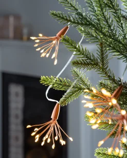 WeRChristmas Battery Operated Firework Copper Wire Light String, 2 M^ Fairy Lights