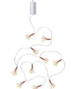 WeRChristmas Battery Operated Firework Copper Wire Light String, 2 M^ Fairy Lights