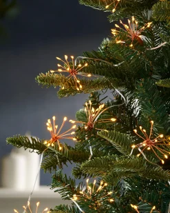 WeRChristmas Battery Operated Firework Copper Wire Light String, 2 M^ Fairy Lights