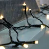 WeRChristmas Battery Operated Multi-Function 100 LED Light String With Timer, Warm White^ Fairy Lights|Tree Lights