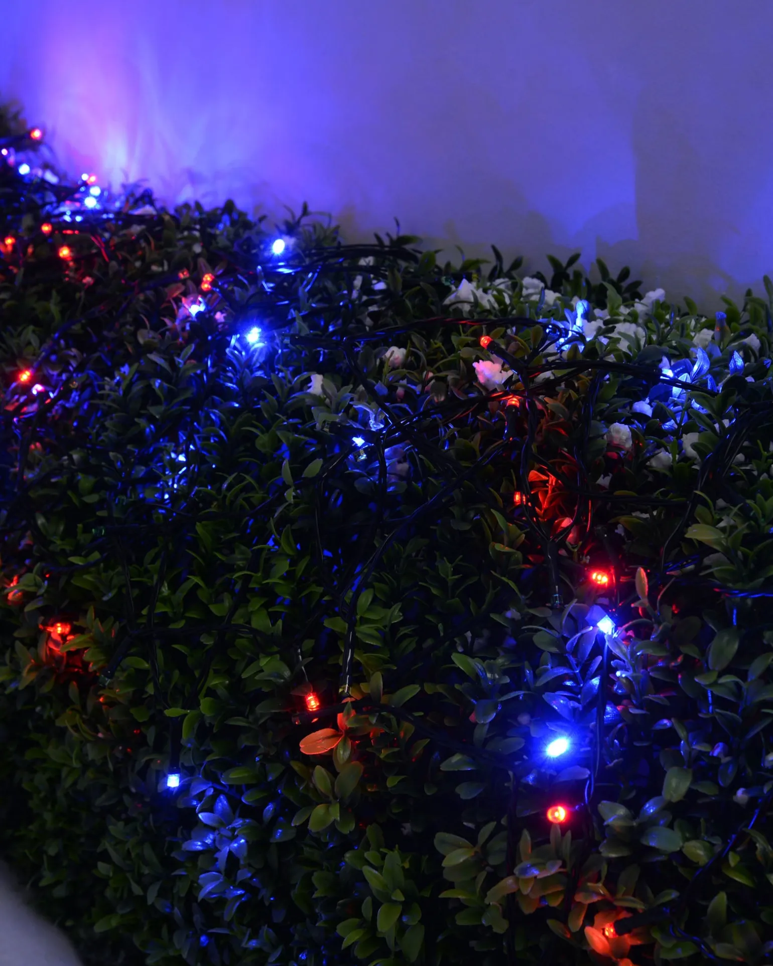 WeRChristmas Battery Operated Multi-Function 100 LED Light String With Timer, Multi-Coloured^ Fairy Lights|Tree Lights