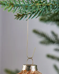 WeRChristmas Bauble Ornament Hooks, Gold, Pack Of 100^ Bauble Hooks