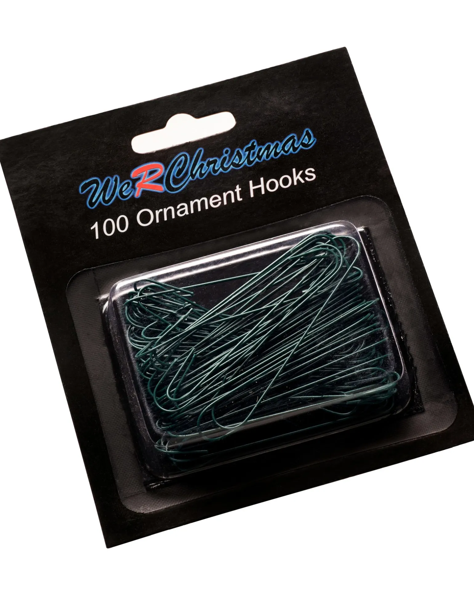 WeRChristmas Bauble Ornament Hooks, Green, Pack Of 100^ Bauble Hooks